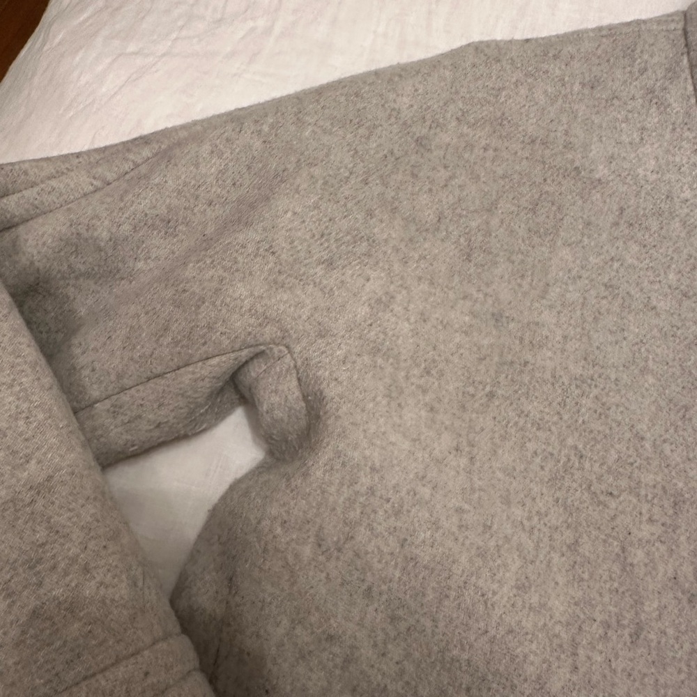 J Crew Cocoon Coat Grey - Picture 11 of 12